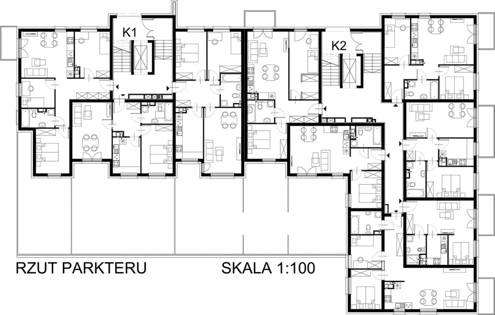 OSIEDLE CZARTORYSKIEGO - Budynek B1 - BUDYNEK SPRZEDANY - Parter - sprzedane