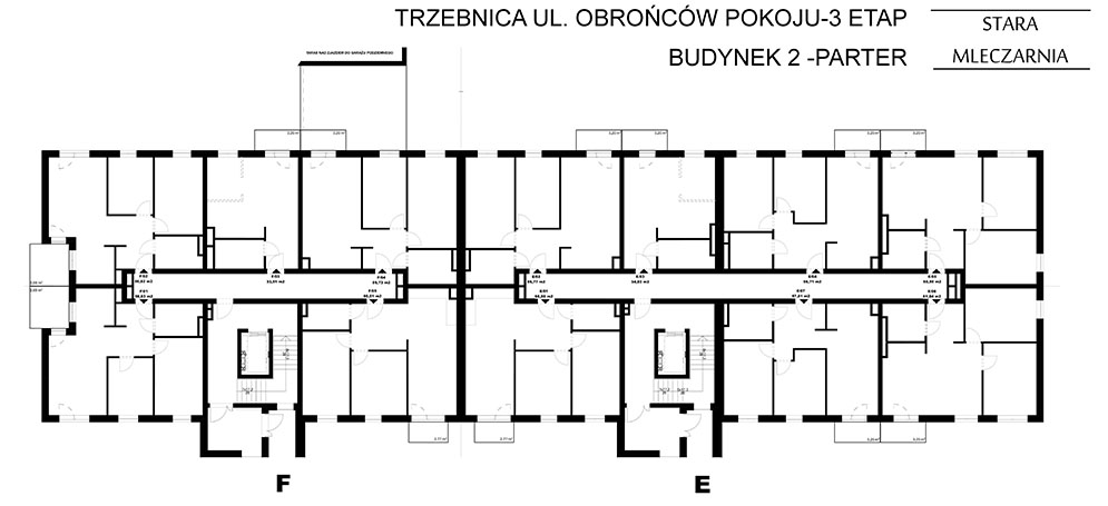 Stara Mleczarnia - Budynek B2 - gotowe mieszkania - Parter - SPRZEDANE