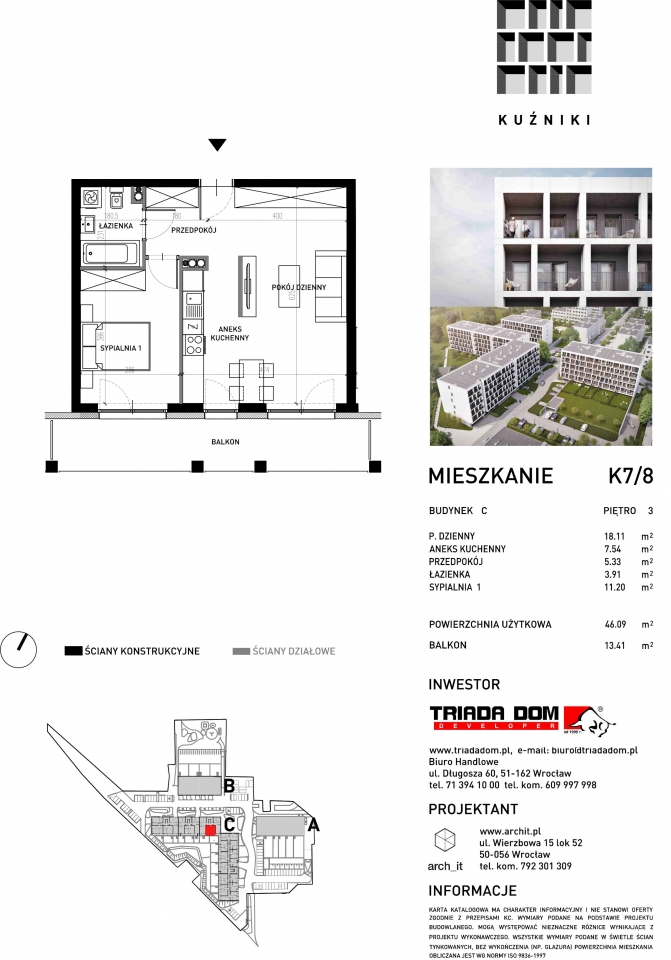Mieszkanie K7/8