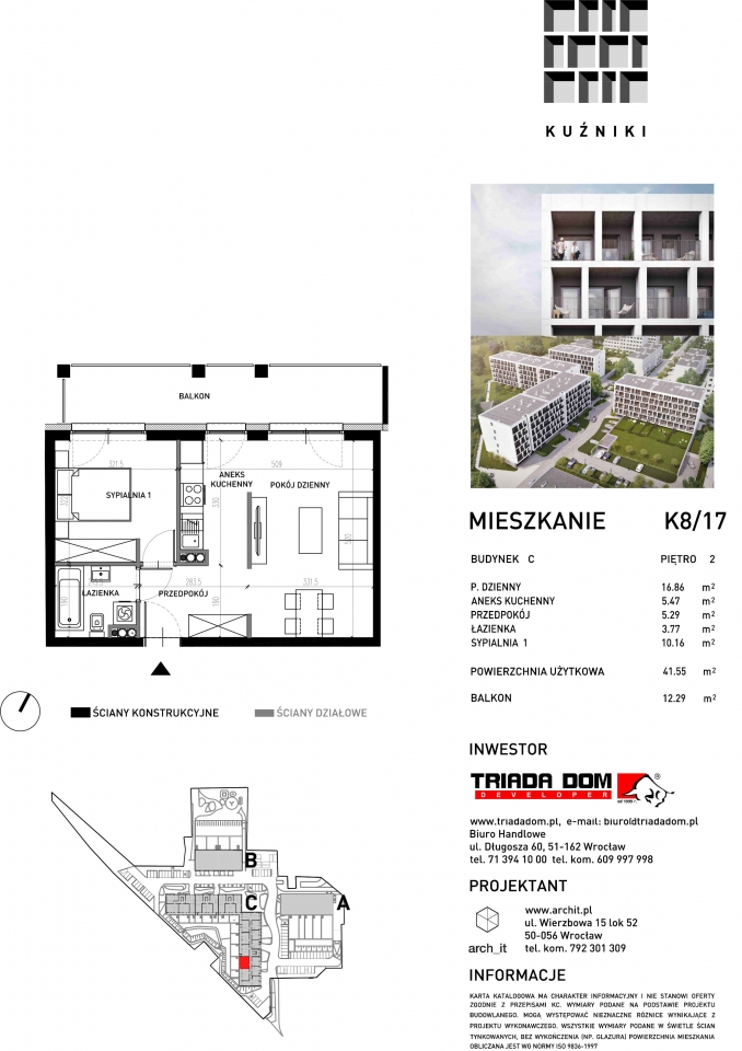 Mieszkanie K8/17