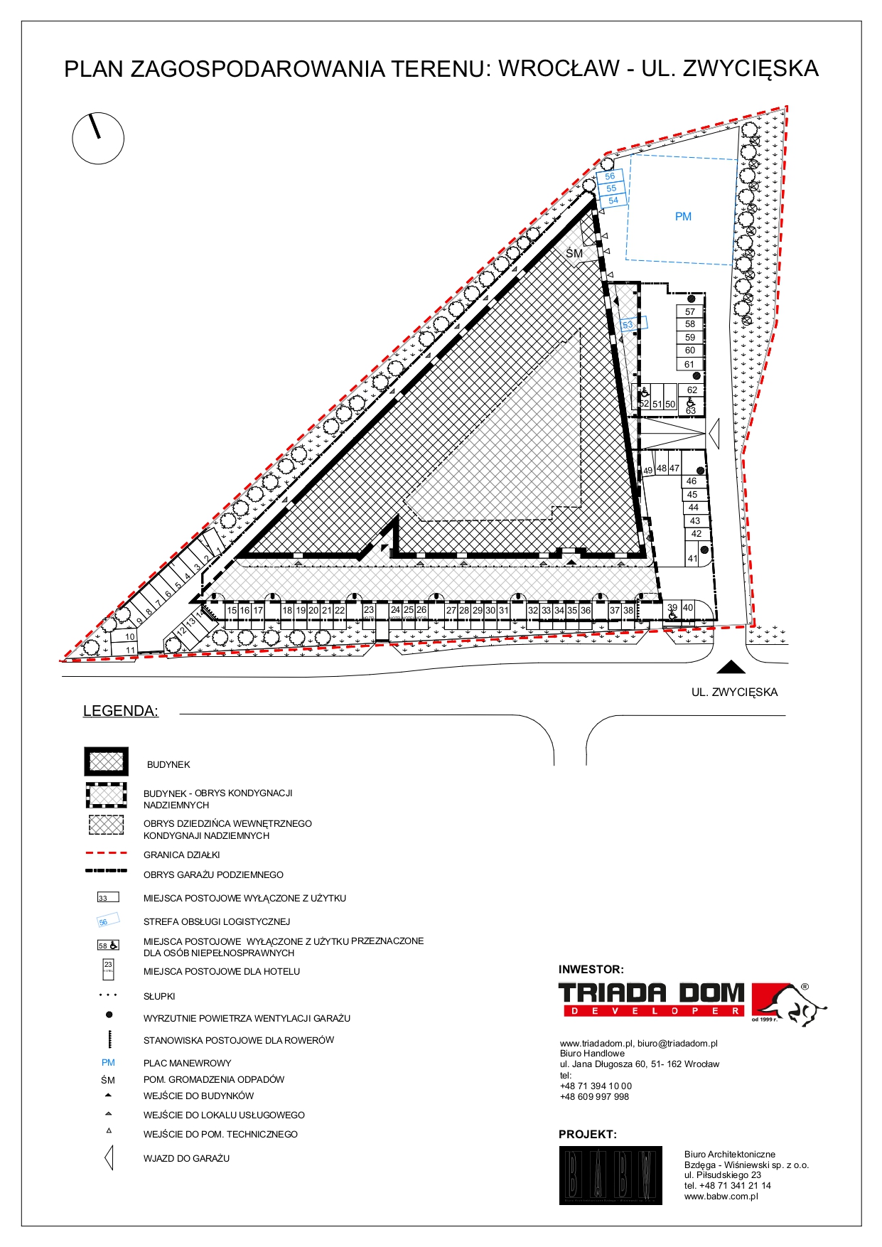 Plan zagospodarowania terenu