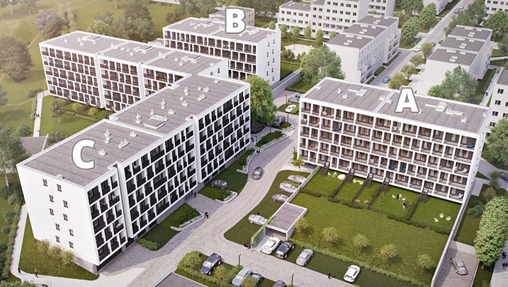 Osiedle "Kuźniki" ul. Hermanowska Wrocław