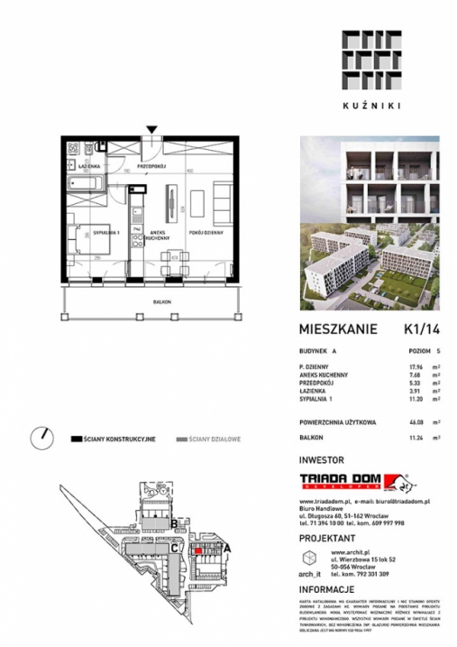 Mieszkanie K1/14