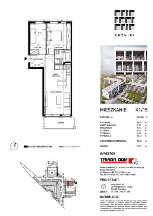 Mieszkanie K1/15