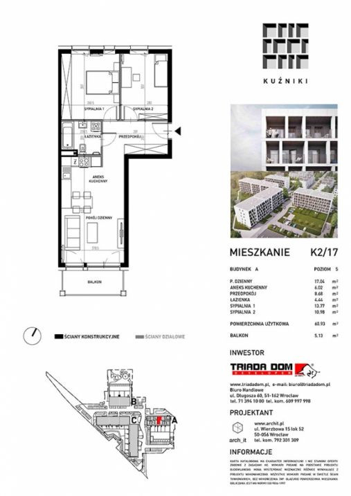 Mieszkanie K2/17