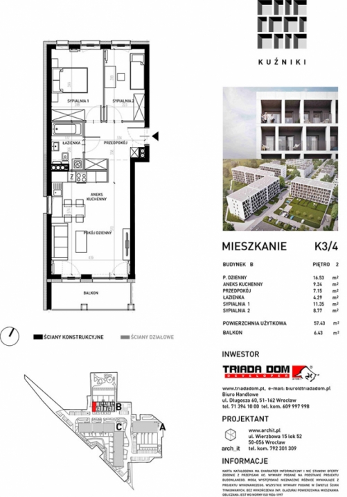 Mieszkanie K3/4