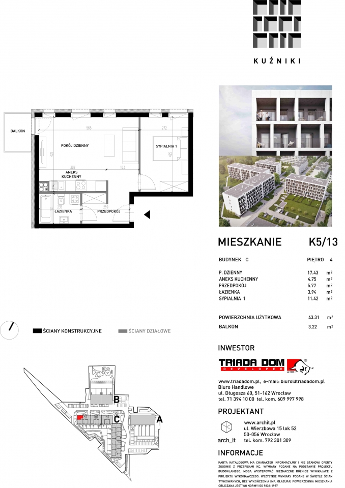 Mieszkanie K5/13
