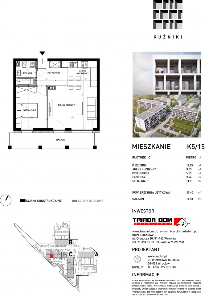 Mieszkanie K5/15