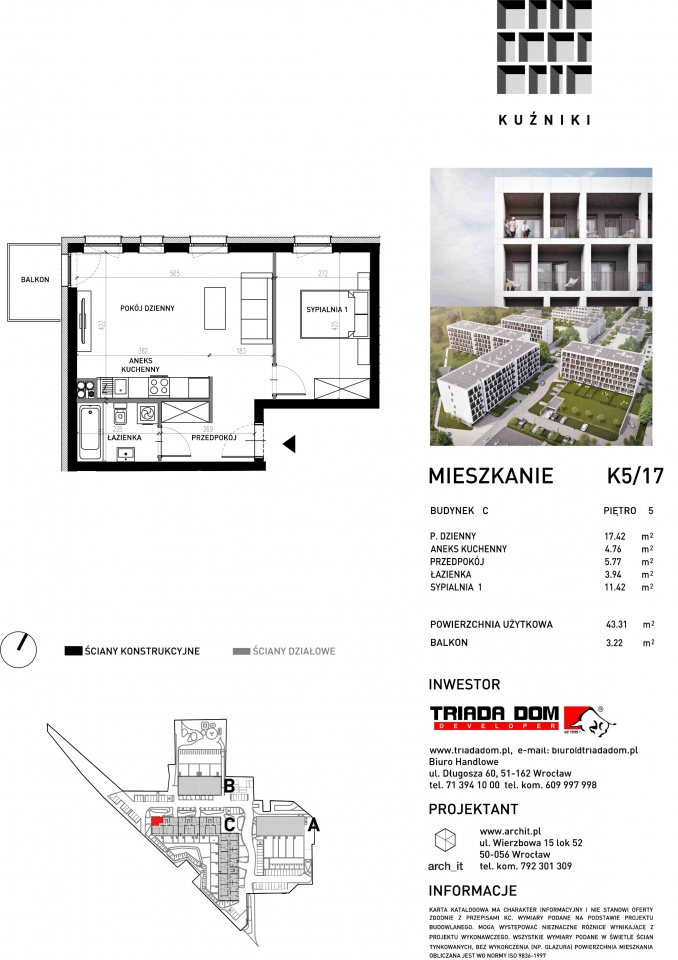 Mieszkanie K5/17