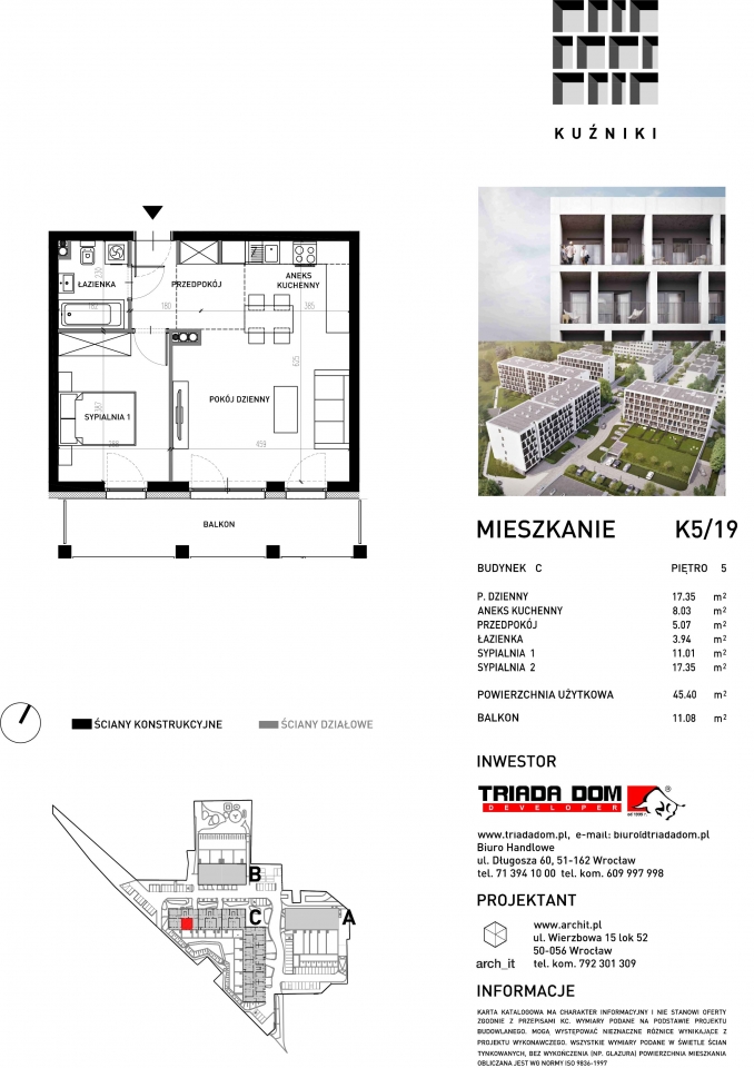 Mieszkanie K5/19
