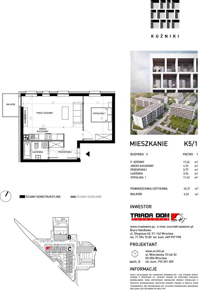 Mieszkanie K5/1