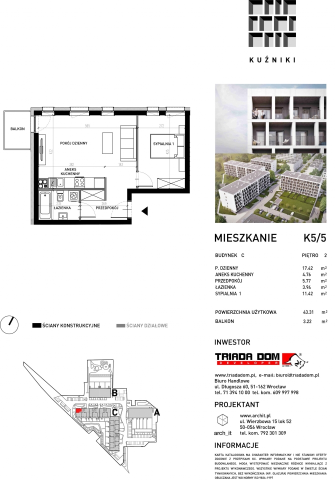 Mieszkanie K5/5