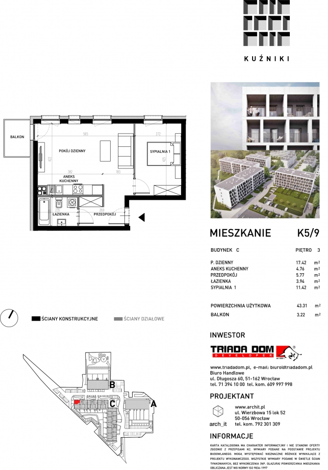 Mieszkanie K5/9