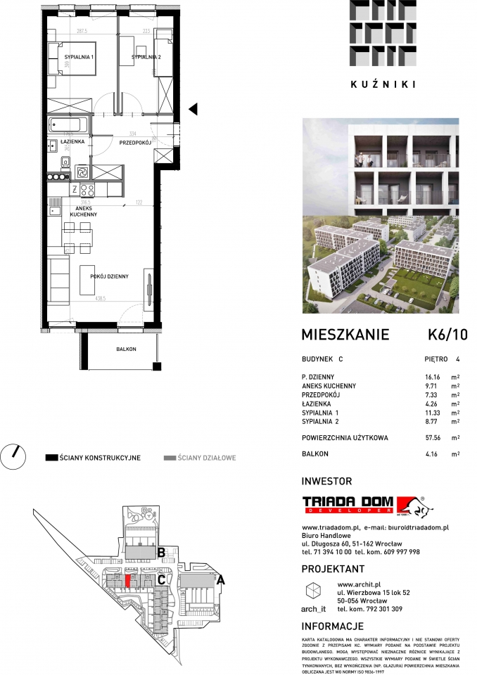 Mieszkanie K6/10