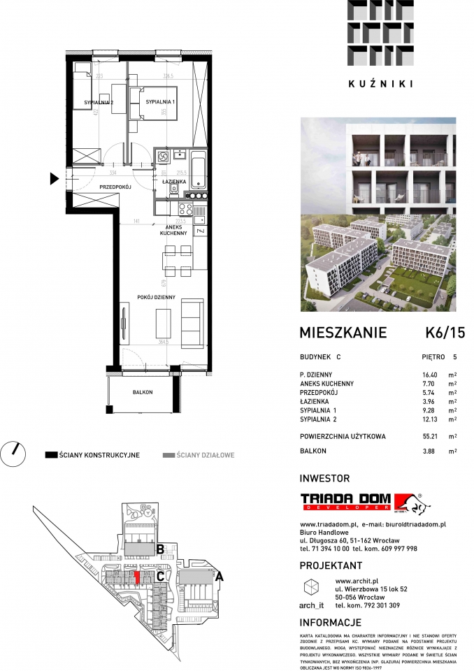 Mieszkanie K6/15