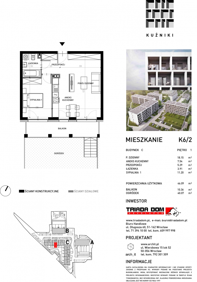 Mieszkanie K6/2