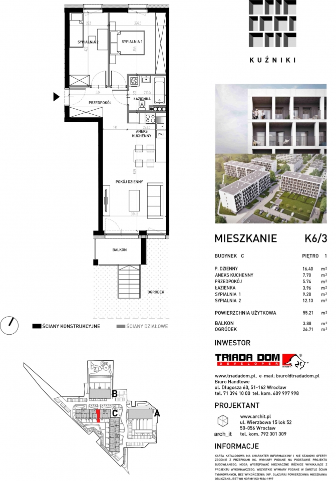 Mieszkanie K6/3
