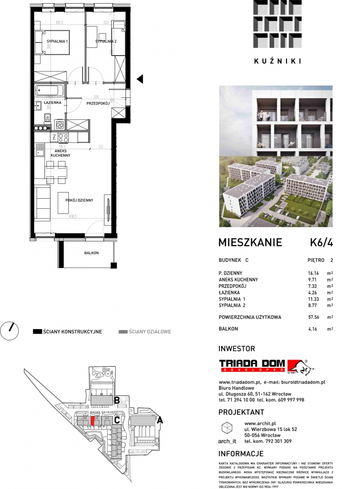 Mieszkanie K6/4