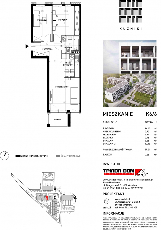 Mieszkanie K6/6