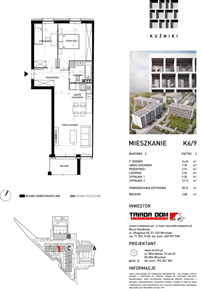 Mieszkanie K6/9