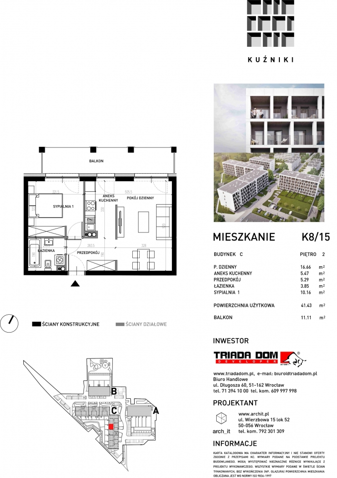 Mieszkanie K8/15