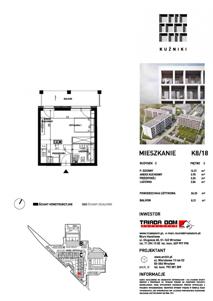Mieszkanie K8/18