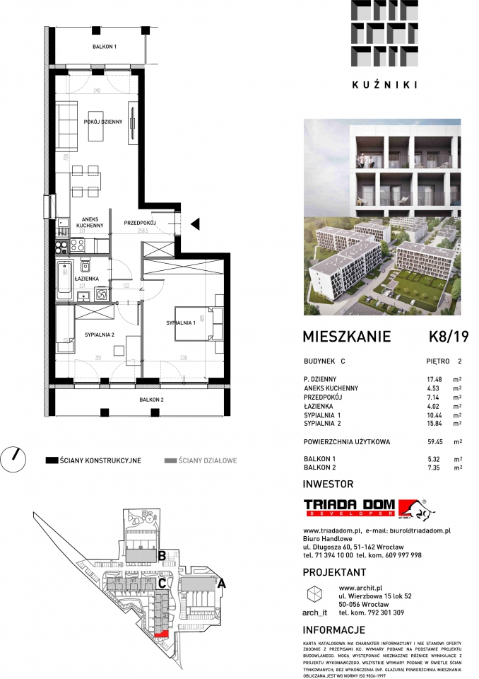 Mieszkanie K8/19