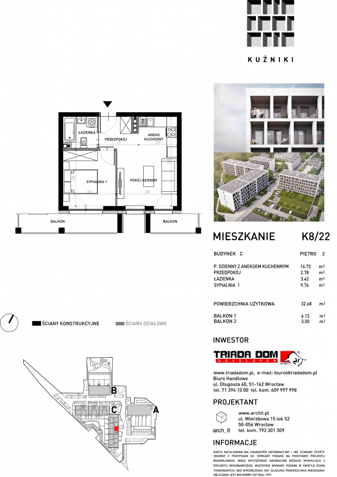 Mieszkanie K8/22