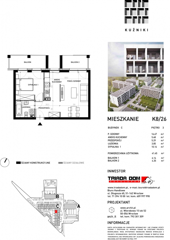Mieszkanie K8/26