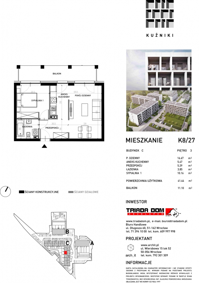 Mieszkanie K8/27