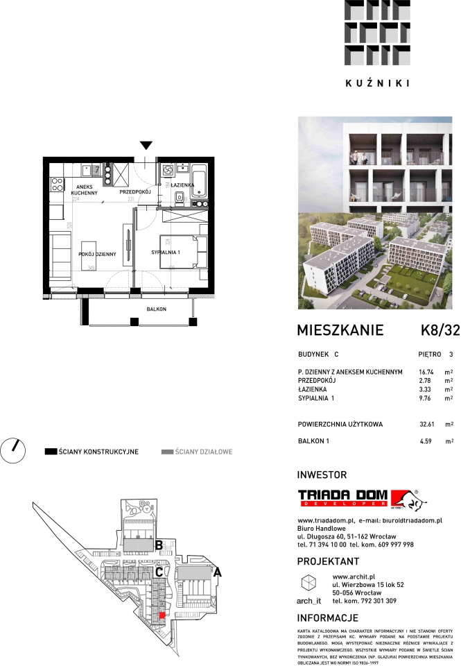 Mieszkanie K8/32