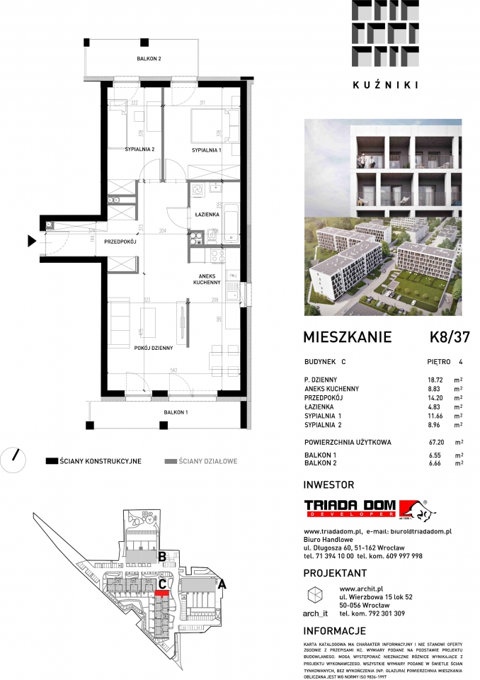 Mieszkanie K8/37
