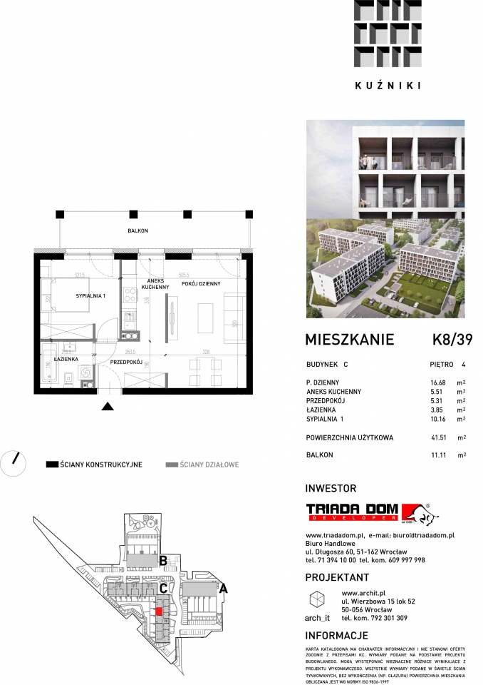 Mieszkanie K8/39