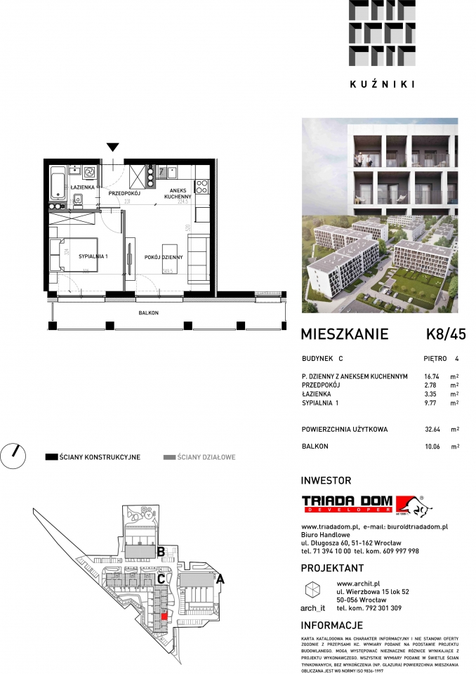 Mieszkanie K8/45