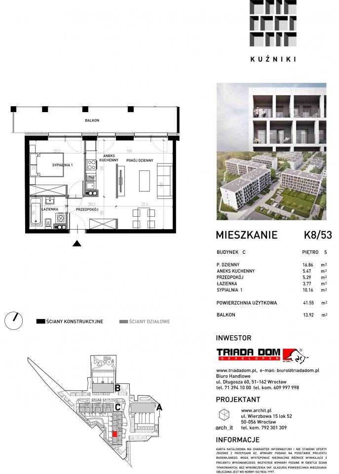 Mieszkanie K8/53