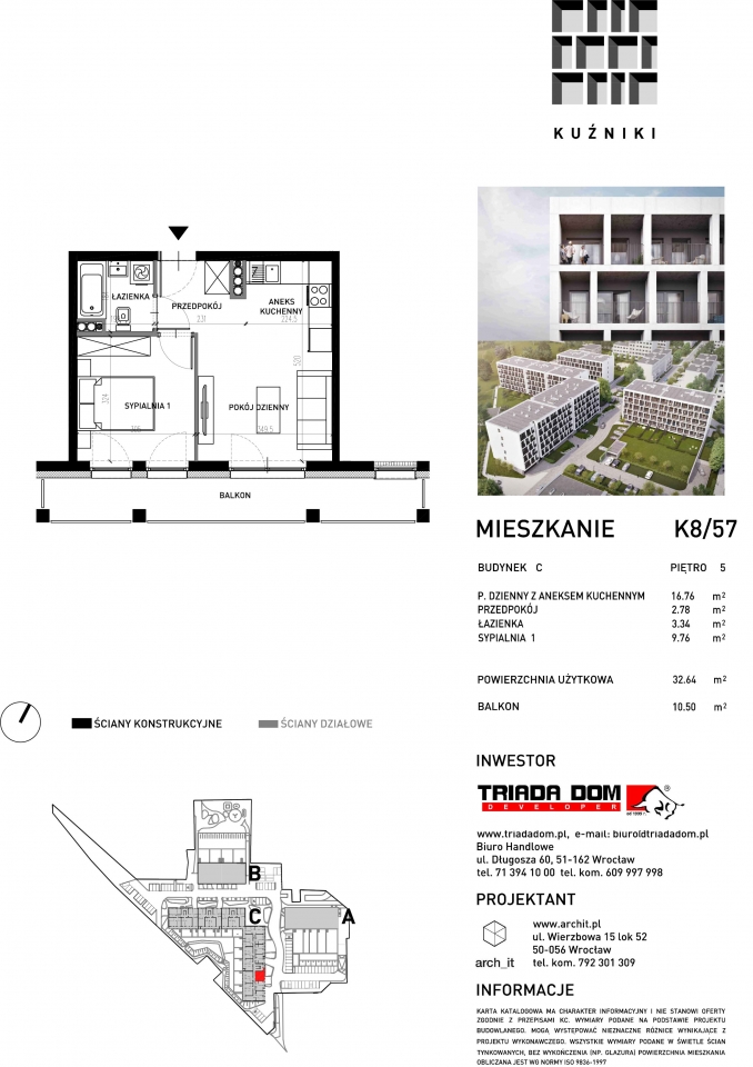 Mieszkanie K8/57